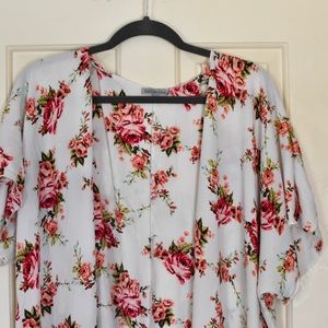 Floral kimono